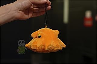 TAMMYFLYFLY 10cm Baby Octopus Plush Keychain Pendant, Cute flapjack octopus Plush Stuffed Animal Toy Decoration Backpack Purse Handbag Accessories
