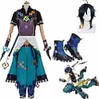 原神　キィニチ　コスプレ衣装一式 Amazon.co.jp: [Plazhen] 原神 キィニチ コスプレ衣装 神の