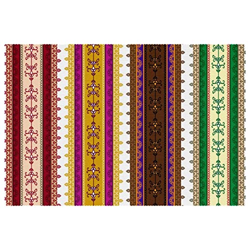 Set de table antidérapant résistant chaleur protège table lot de 6