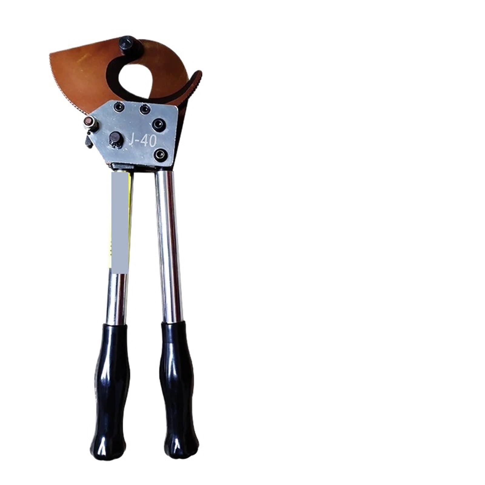 Ratchet Cable Cutter Ratchet Cable Cutter Wire 40mm Cu/Alu Scissors for Copper Aluminum Armored(Type 40)