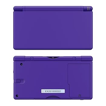 ニンテンドーDS - 【USBType-C】DSlite クリアシェル（パープル） Amazon.com: eXtremeRate Clear Atomic Purple Replacement Full
