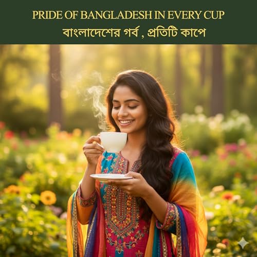 Image of Tea Bangladesh Loose Black Tea Leaves | Premium CTC Tea from the Finest Sylhet Gardens | Rich Aroma & Bold Flavor | Natural, Freshly Packed Loose TeaLeaf (100 Grams, Premium Sylhet CTC Blend)