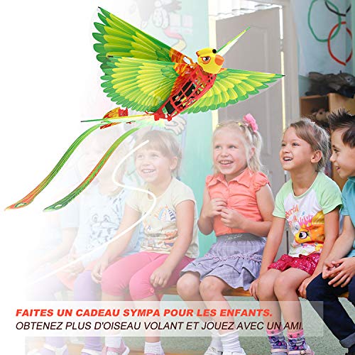 HANVON Go Go Bird Fliegendes Spielzeug, Mini Fernbedienung Hubschrauber, Bionic Drohnen-Technologie Spielzeug, Indoor… – Bild 7