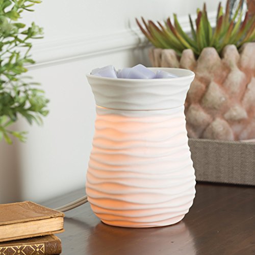 Candle Warmers ETC. Illumination Fragrance Warmer- Light-Up Warmer for Warming Scented Candle Wax Melts and Tarts or to Freshen Room, White Harmony - Image 3