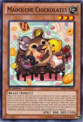 Amazon.com: YU-GI-OH! - Madolche Chickolates (JOTL-EN099