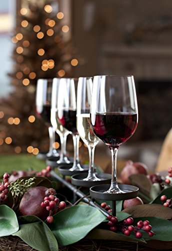 D&V Valore Lead Free, Break-Resistant, European Crystal Glass, All Purpose White Wine Glass, 8 Ounce, Set Of 6 #TOP1