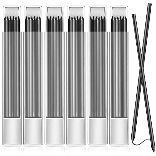 Mines HB 2,8 mm longue durée pour crayon de charpentier Lot de 36 recharges