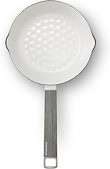 Amazon | バーミキュラ ユキヒラ 16cm シーソルトホワイト 鋳物 Amazon | バーミキュラ ユキヒラ 16cm シーソルトホワイト 鋳物