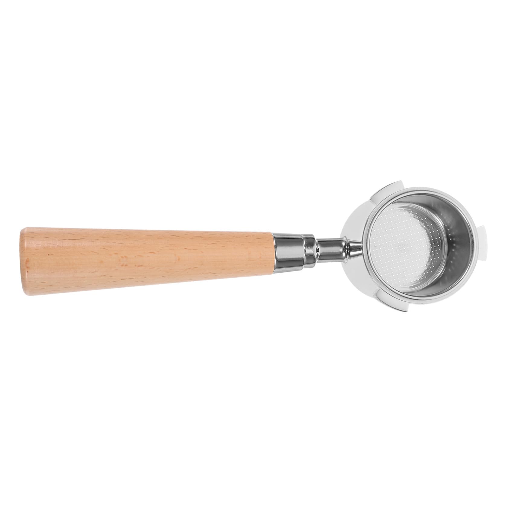 Pièce de rechange pour expresso : manche porte-filtre sans fond de rechange pratique