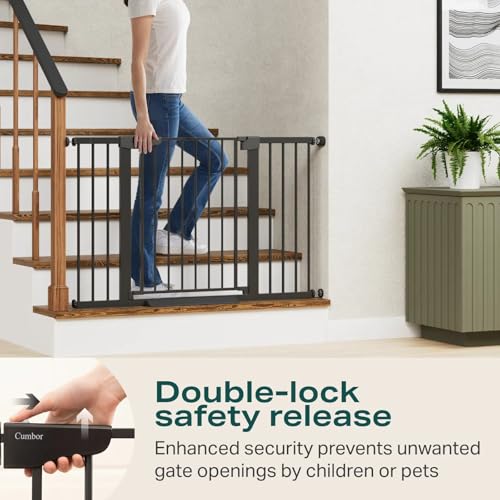Cumbor YG-1901 29.7-51.5 Inch Baby Gate Extra Wide thumb #2