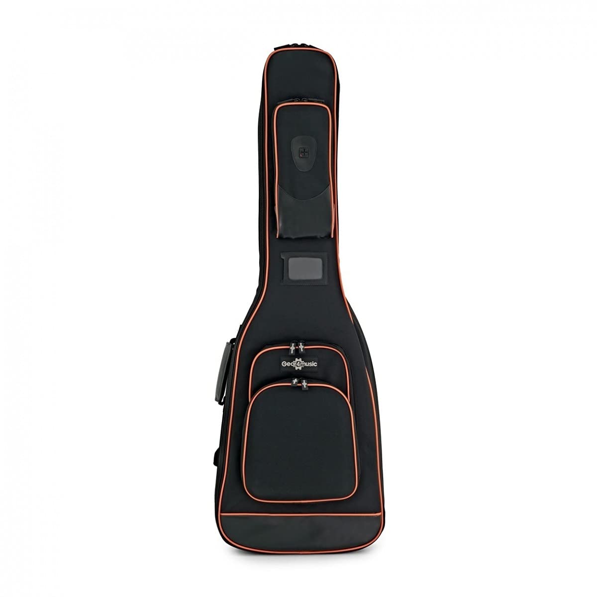 Gear4music Housse de Guitare Basse Electrique Pro Rembourrage 20mm avec Sangles