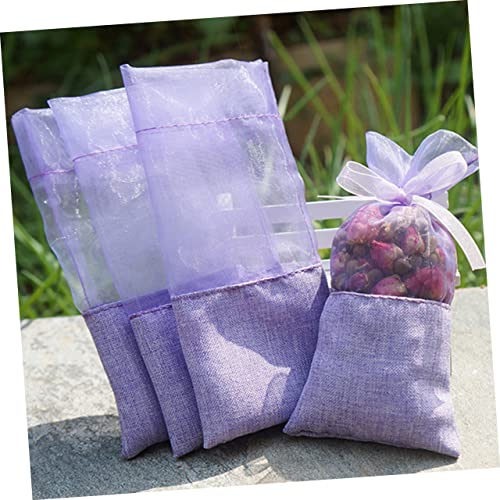 FOMIYES 24pcs Sachets Aromáticos Lavanda para Auto y Hogar miniatura 6