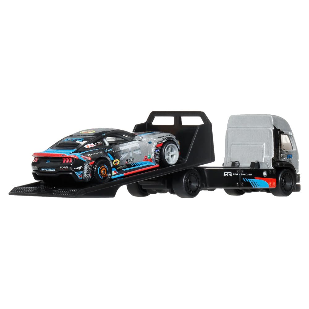 HOTWHEELS トランスポート2024フォード マスタング/エアロリフト2台 Amazon | Hot Wheels 2024 Ford Mustang RTR Spec 5-FD エアロリフト