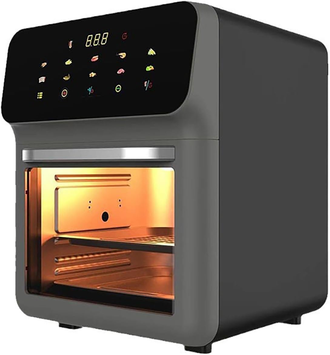 Air Fryer, Oven Deep Fryer 15L, Toaster Oven with 10 Presets, Touchscreen Convection, Large Capacity