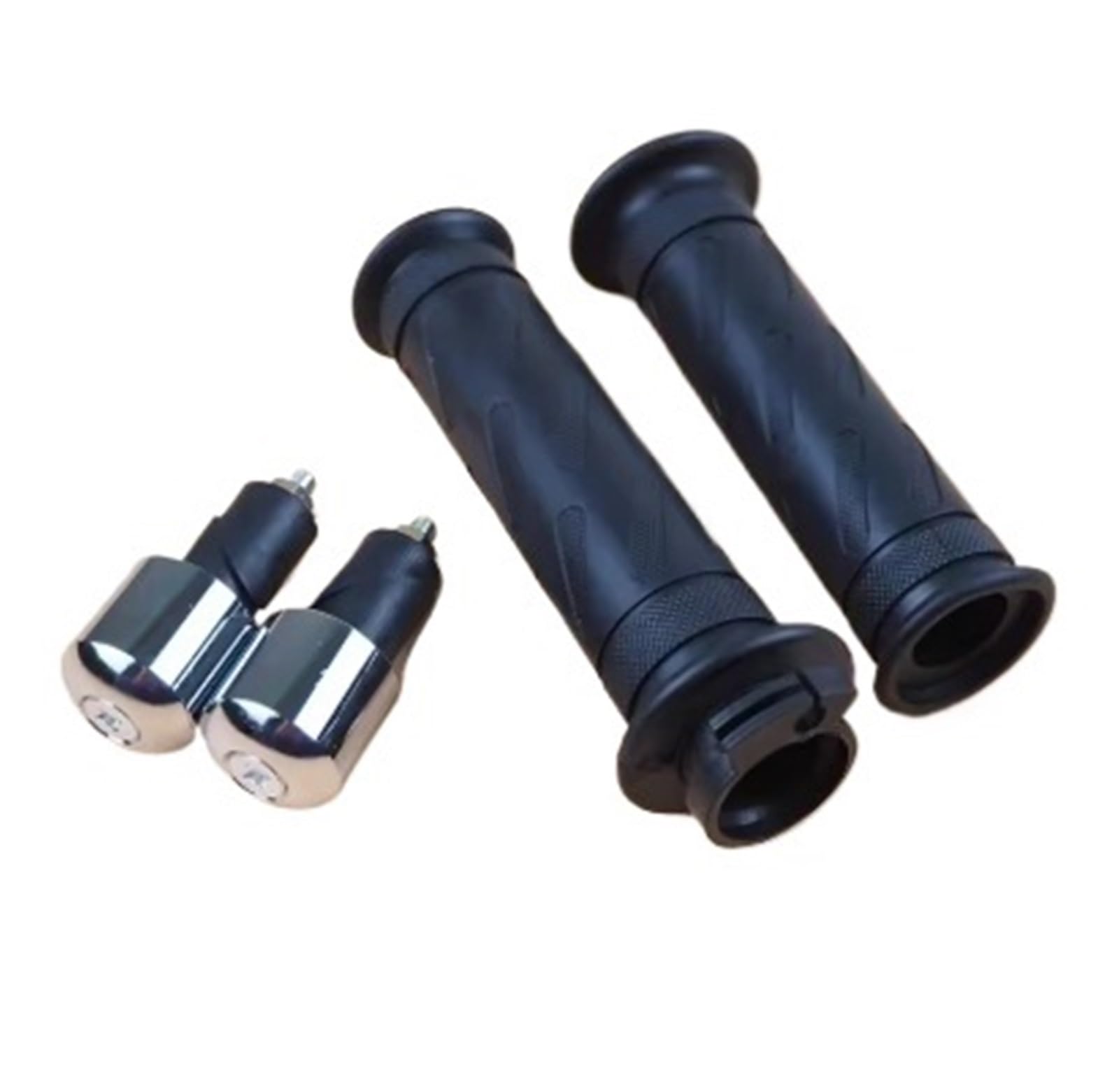 Uchwyty motocyklowe Uniwersalne motocyklowe antypoślizgowe uchwyty kierownicy, przepustnica 7/8" 22 mm, końcówki kierownicy Pasuje do CG125GN125 GS150