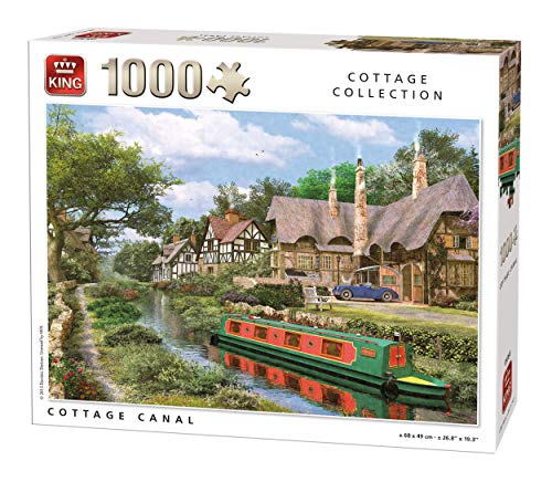 King 5364 Cottage Canale Puzzle 1000 Pezzi