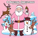 Photo Gallery a magical christmas cute & simple coloring book: 50 large christmas designs, easy to color, for toddlers & kids.: festive fun for santa s little artist Photo Gallery a magical christmas cute & simple coloring book: 50 large christmas designs, easy to color, for toddlers & kids.: festive fun for santa s little artist