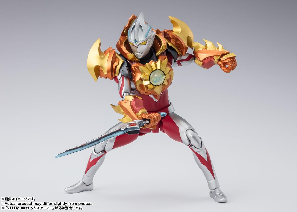 Amazon.com: TAMASHII NATIONS - Ultraman Arc - Solis Armor, Bandai 
