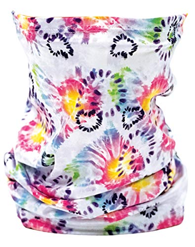 iscream Child's Pretty in Print Gaiter Face Covers for Allergies, Dust and Outdoor Activity