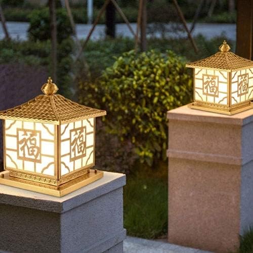Generic Villa Fence Lamp Post Light Fixture Garden Lawn Decoration Courtyard Lights Community Landscape Outdoor Light Lamp Simple Street Lighting Patio Light Household Energy Saving Lamp photo 2