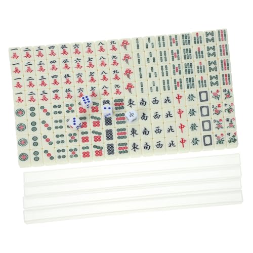 Mini dadi: la pregevole fattura del nostro set mini mahjong ti garantisce dettagli delicati, versione cinese del mahjong.