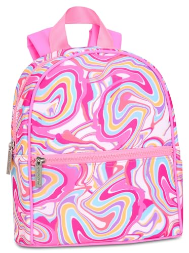 iscream Mini Classic Style 10" x 8" Backpack for Fun and Travel - Groovy Swirl3