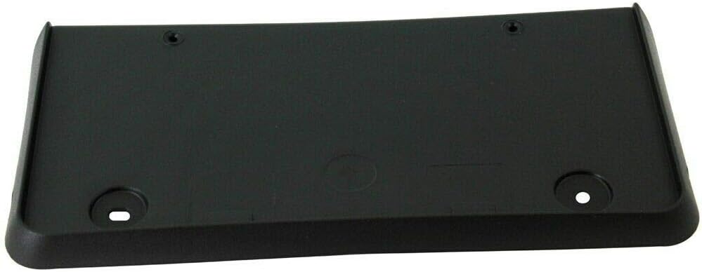 DAT AUTO PARTS Front Bumper License Plate Bracket Frame Cover Tag Holder Replacement for 2006-2013 Chevrolet Impala and 2014-2016 Impala Limited Black Textured Made of Plastic GM1068119 10337110