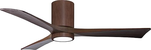 Miniatura 35 de Matthews IR3HLK-TB-WA-60 Irene - Ventilador de techo para interiores y exteriores con ubicación húmeda de 60 pulgadas con luz LED y control remoto y