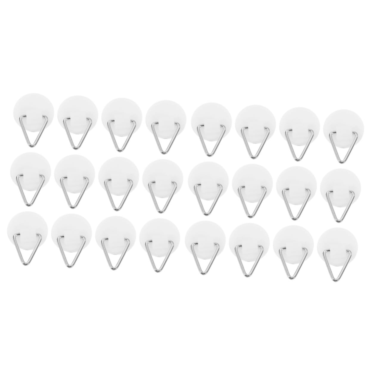 100piezas Ganchos De Pared Adhesivos Para Colgar Cuadros y Decoraciones De Soporte Resistente Sin Para Fotografías y Placas El
