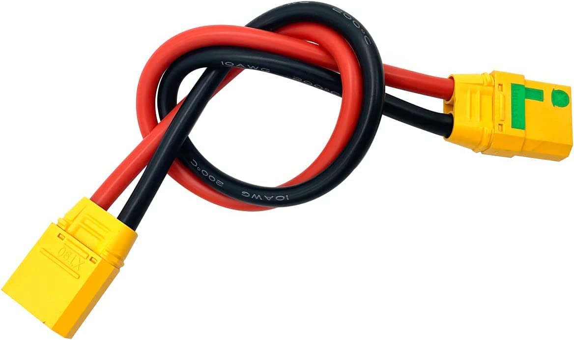XT60 Câble Série XT-60 2 Pièces 12 AWG 10 Cm Adaptateur De Câble En - Foto 8