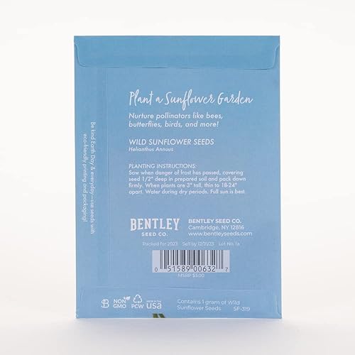 Miniatura 3 de 25 Earth Day 2023 Paquetes de semillas de girasol salvaje
