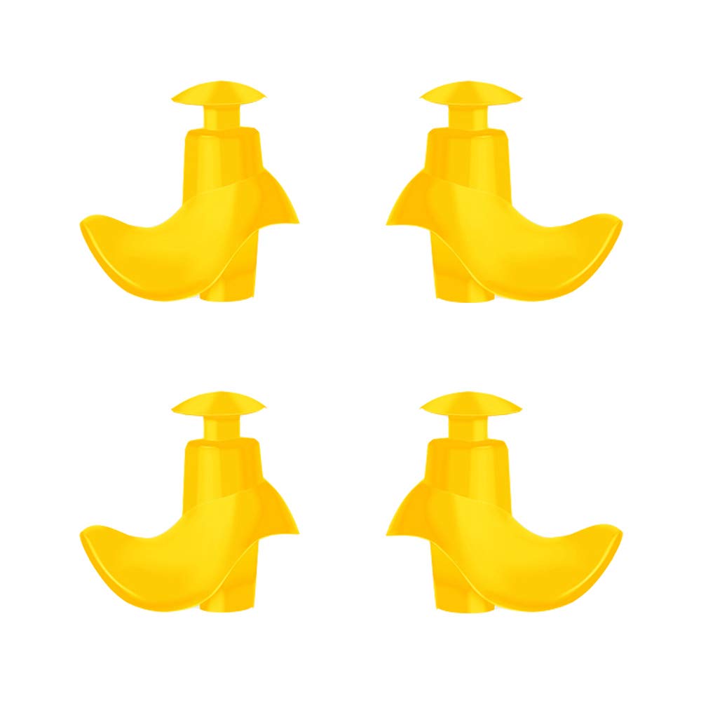 PRILAN 2 Pairs Swimming Ear Plugs for Men and Women,with Storage Case