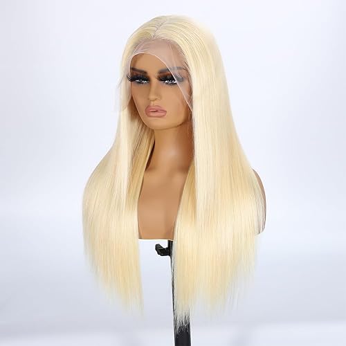 Miniatura 4 de Tuneful Peluca de cabello humano 613 con encaje frontal de 13 x 6 pulgadas, peluca frontal de encaje HD 613 HD de 13 x 6, peluca de cabello humano