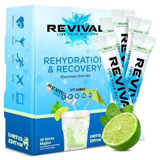 Revival Electrolytes Powder for Hydration