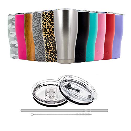 Smart Cooler 30 Oz. Sweat Free Ultra-Tough Double Wall Stainless Steel Tumbler Cup