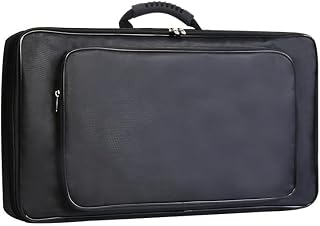 MuzcYM 58 x 33 x 10cm Universal Portable Guitar Effects Pedal Board Gig Bag Soft Case Big Style DIY Guitar Pedalboard