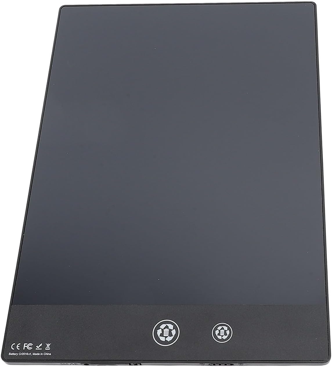Doodle Board, 9.5 Inch LCD Dual Screen Drawing Tablet, Large Writing Space Tablet, Erasable Reusable Electronic Writing Board, Ideal for Notes, Drawing, Work & Class (Black)