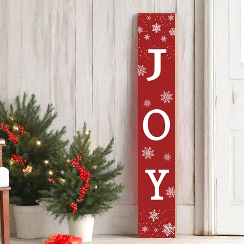 Christmas Porch Sign Christmas Porch Decor Outdoor Decorations Joy Wooden
