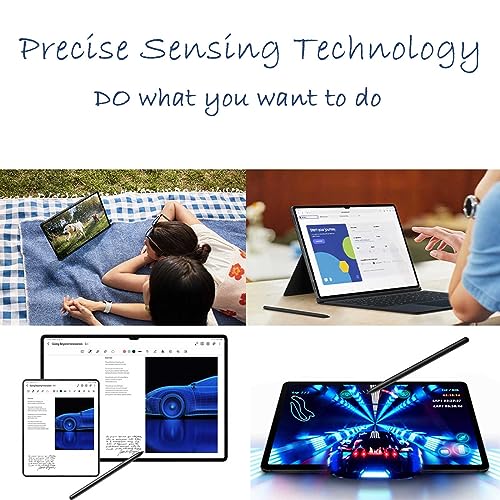 Image of Galaxy Tab S9 Stylus Pen Replacement for Samsung Galaxy Tab S9 /S9 Plus /S9 Ultra S Pen All Versions, Tab S9 S Pen Compatible with Samsung Galaxy Tab S9 /S9+ /S9 Ultra,with Tips and Card Pin(Black)