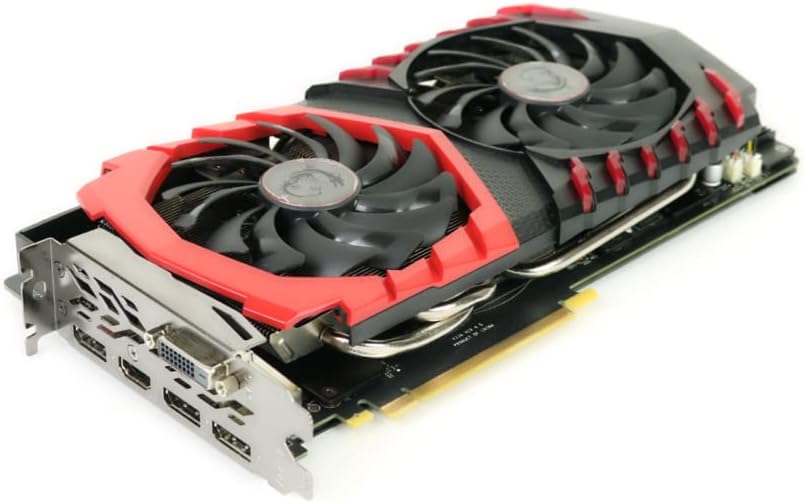 MSI Gaming GeForce GTX 1080 8GB GDDR5X SLI DirectX 12 VR Ready Graphics Card (GTX 1080 GAMING X 8G) (Renewed)