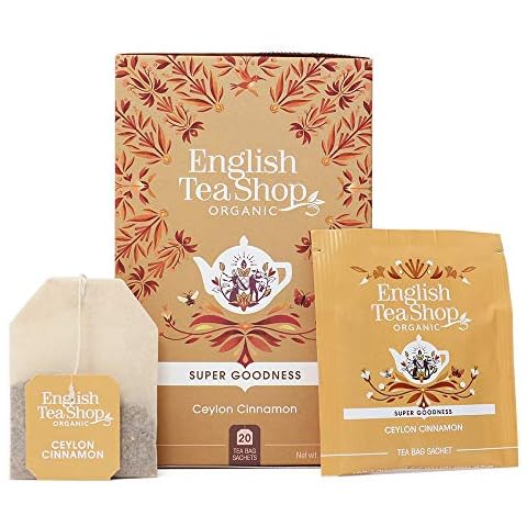 English Tea Shop Organic Ceylon Cinnamon - 20 Tea Bag Sachets, 35 g Cover