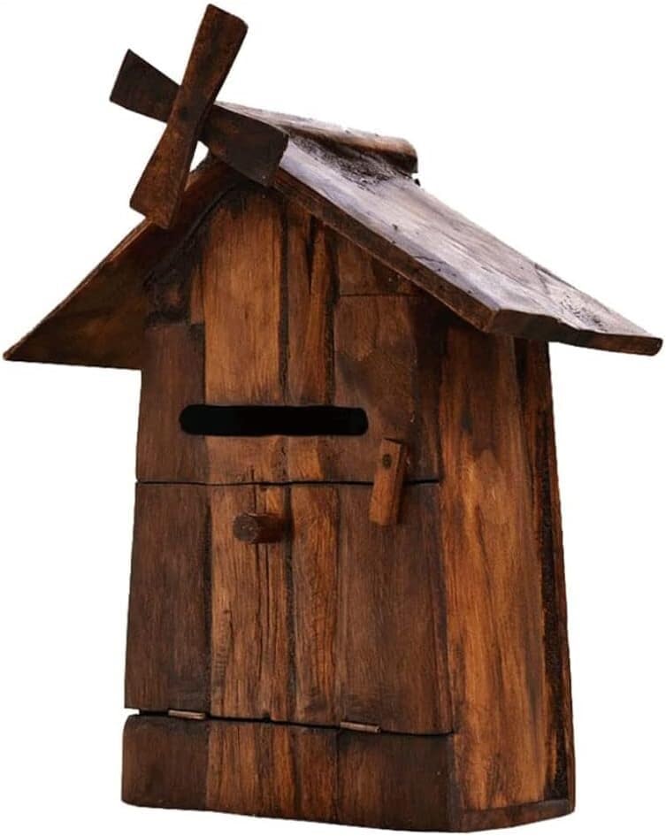 Email de Maison Moulin à Vent Vintage Fait à la Main Ornement Chic pour Entrée