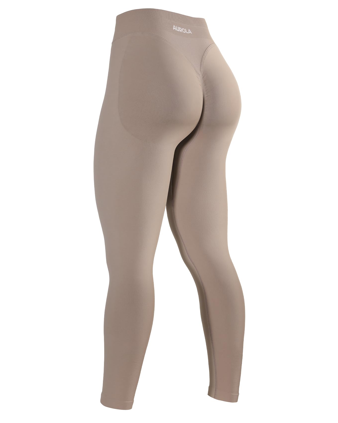 AUROLA Influence Workout Leggings for Women, Seamless Compression Tummy Control Leggings Mid Rise Yoga Pants