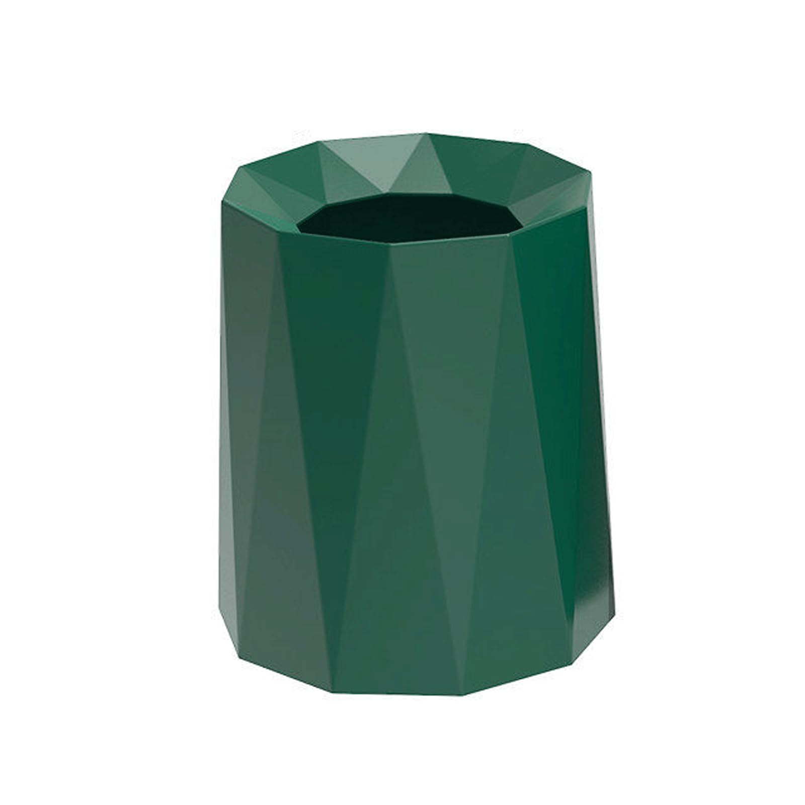 NOLLAM Papelera Cubo de Basura de Lujo Ligero Moderno sin Tapa Cubo de Basura Creativo de Gran Capacidad para el hogar Cubo de Basura Comercial de 6 Colores Papelera de Reciclaje Basurero Cocina