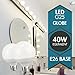 TCP G25, E26 Base, LED Globe Light Bulbs, 40W Equivalent, ENERGY STAR Certified, Dimmable, Soft White