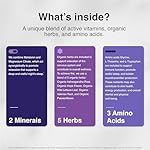 SleepSupport - Natural Sleep Aid for Adults to Help Promote Calm and Relaxation - Organic Sleep Supplement with Ashwagandha, Valerian Root, Magnesium, Melatonin, Glycine, L-Tryptophan - 60 Capsules - Image 5