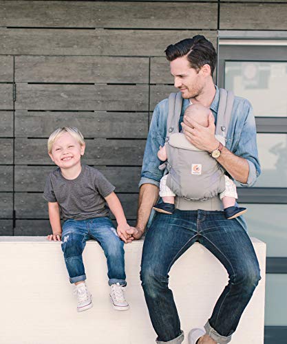 Ergobaby Original Adapt - Ergonomische Draagzak met Verstelbare Posities, Gewatteerde Heupriem en Opklapbare Babykap… - Image 6