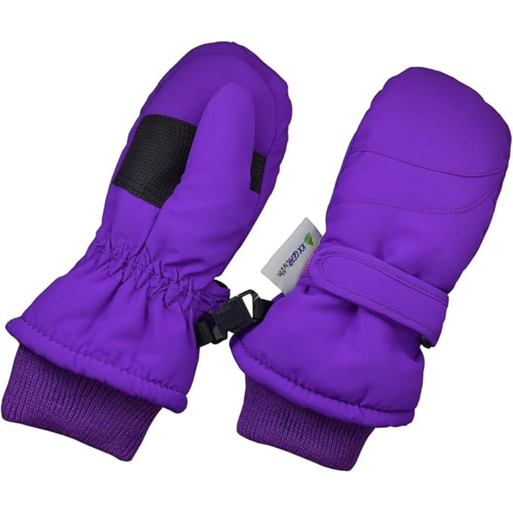 Waterproof Kids Mittens Gloves, 100G 3M Thinsulate Baby Toddler Winter Snow