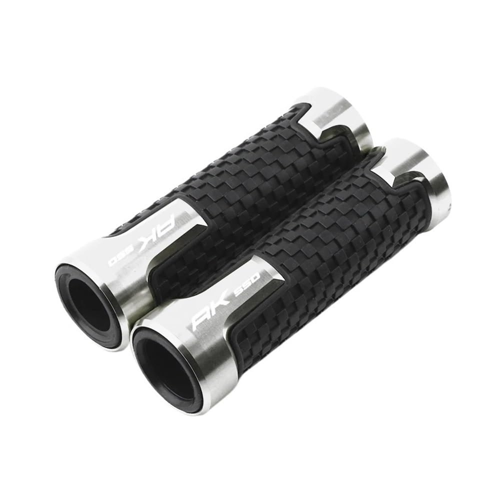 Motorcycle Accessories Universal 7/8'' 22MM Rubber Hand End Grip Bar Handlebar Grips Handle for AK550 AK 550 ABS Grip