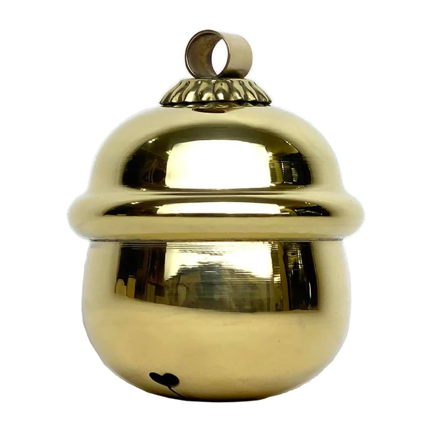 本坪鈴　4.5寸　6寸 Amazon｜本坪鈴 真鍮製 神社鈴 神棚鈴 神具 (磨き仕上げ, 4寸